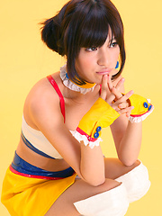 Mana Mizuno Asian is such hot cupcake in latex outfit and boots